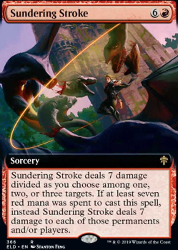 Sundering Stroke [#366 Extended Art] (ELD-R)