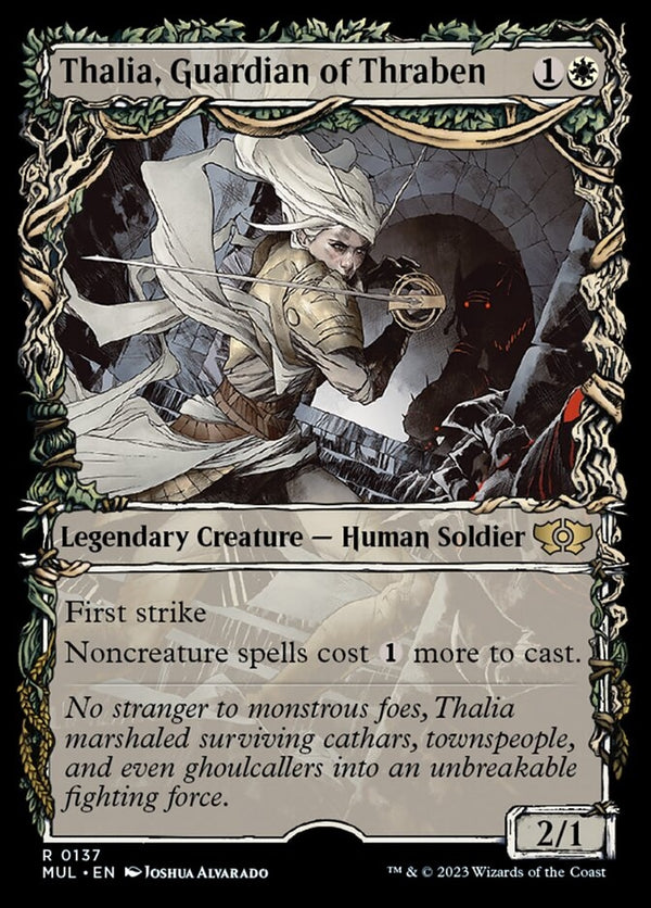 Thalia, Guardian of Thraben [#0137 Halo Foil] (MUL-R)