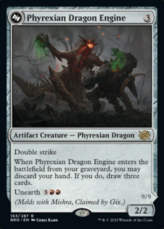 Phyrexian Dragon Engine // Mishra, Lost to Phyrexia (BRO-R)