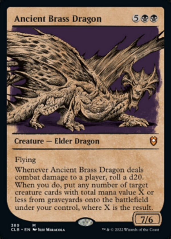 Ancient Brass Dragon [#389 Showcase] (CLB-M)