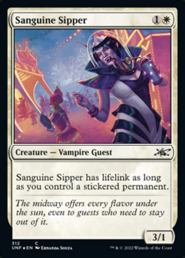 Sanguine Sipper [#312 Galaxy Foil] (UNF-C)