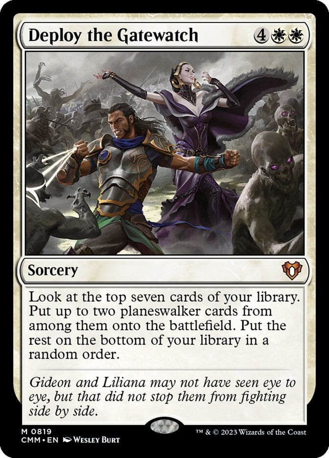 Deploy the Gatewatch [#0819 Reprints] (CMM-M)