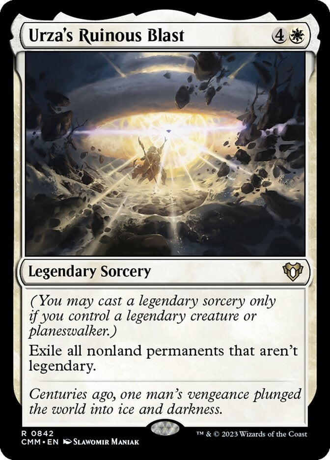 Urza's Ruinous Blast [#0842 Reprints] (CMM-R)