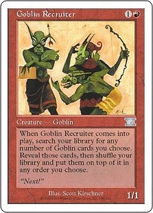 Goblin Recruiter (6ED-U)