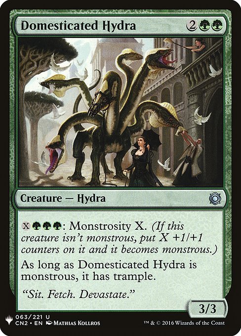 Domesticated Hydra [Mystery Booster #1184] (CN2-U)