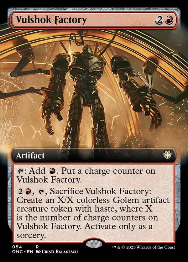 Vulshok Factory [#054 Extended Art] (ONC-R)