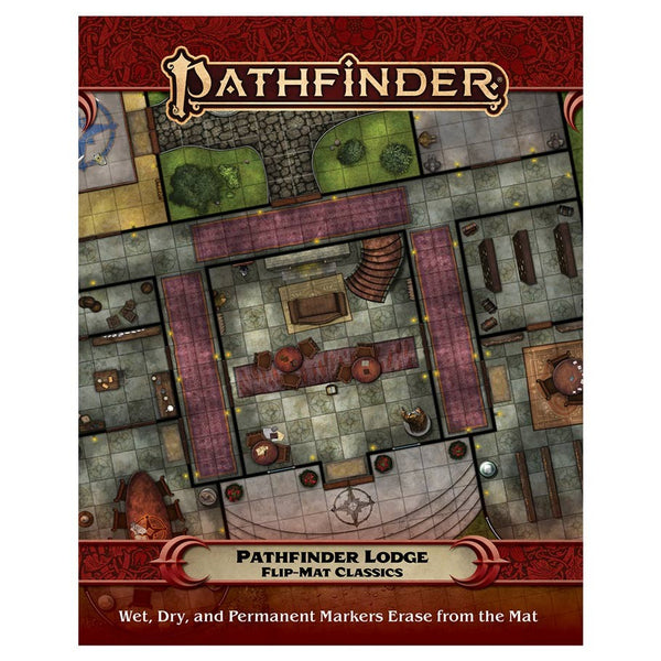 Pathfinder 2nd Edition RPG: Flip-Mat - Classics: Pathfinder Lodge