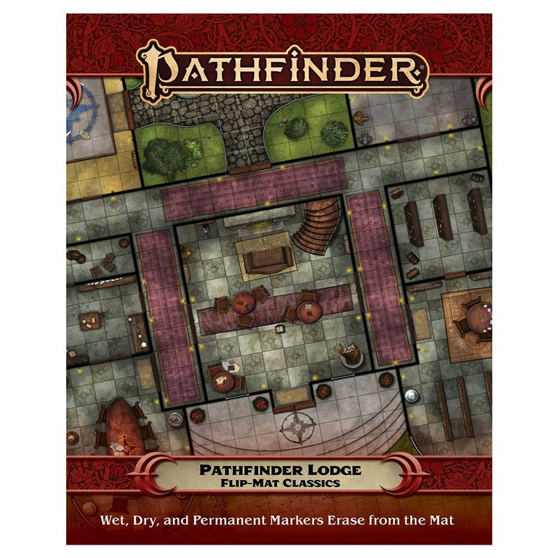 Pathfinder 2nd Edition RPG: Flip-Mat - Classics: Pathfinder Lodge