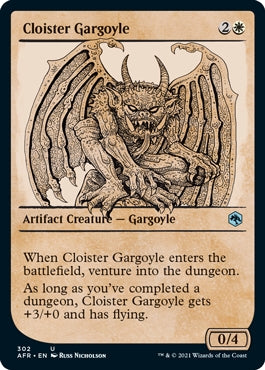 Cloister Gargoyle [#302 Showcase] (AFR-U)