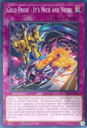 Gold Pride - It's Neck and Neck! (CYAC-EN092) Common - Near Mint 1st Edition
