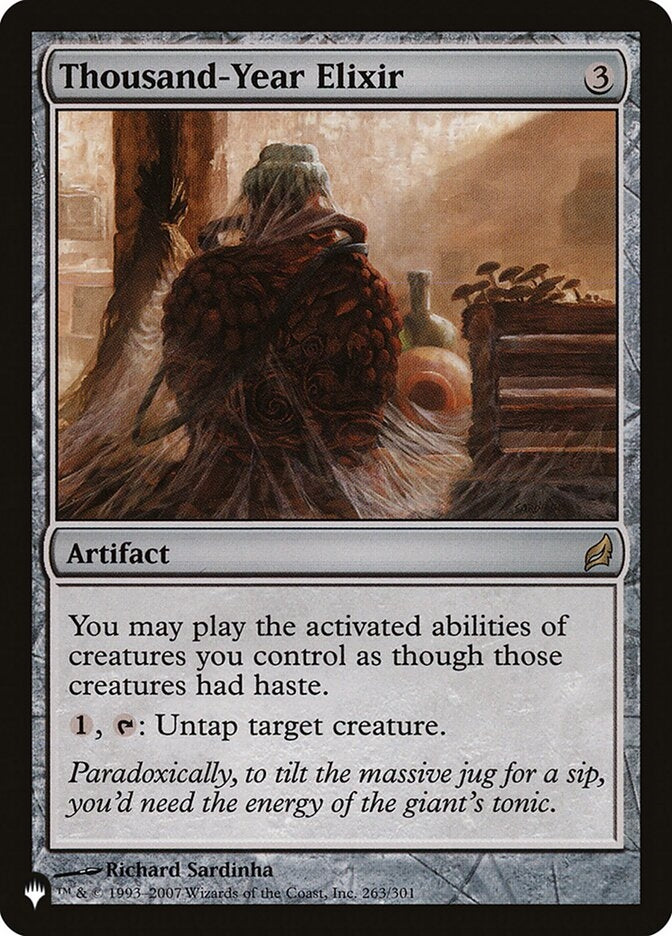 Thousand-Year Elixir (LRW-R-LIST)