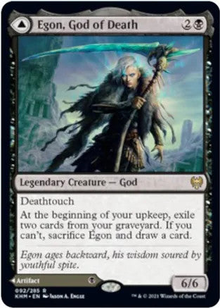 Egon, God of Death // Throne of Death (KHM-R-FOIL)