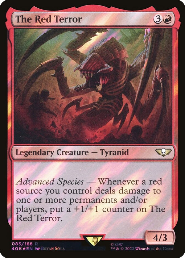 The Red Terror [#083 Surge Foil] (40K-R-FOIL)