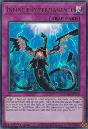 Infinite Impermanence (MAMA-EN100) 1st Edition