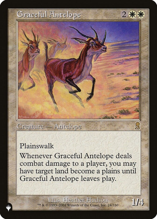 Graceful Antelope (ODY-R-LIST)