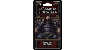 A Game of Thrones 2nd Edition LCG: (GT51) King's Landing Cycle - Long May He Reign Chapter Pack