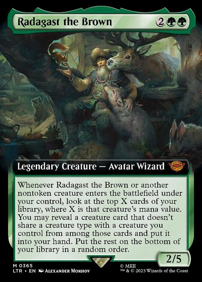 Radagast the Brown [#0365 Extended Art] (LTR-M)