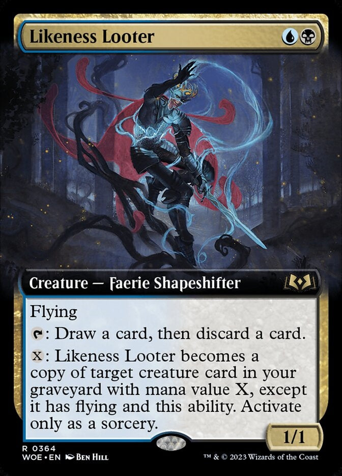 Likeness Looter [#0364 Extended Art] (WOE-R)