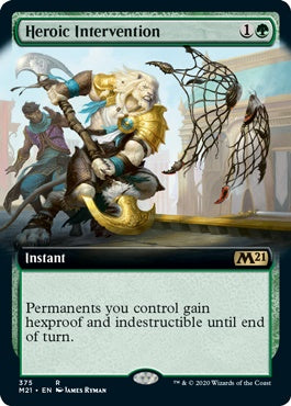 Heroic Intervention [#375 Extended Art] (M21-R)
