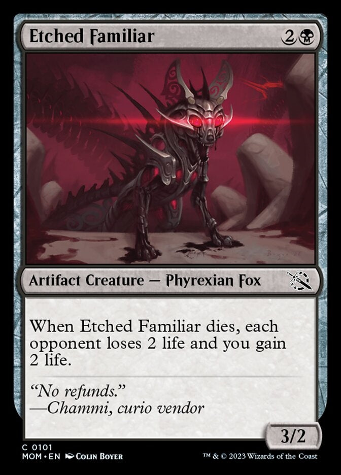 Etched Familiar [