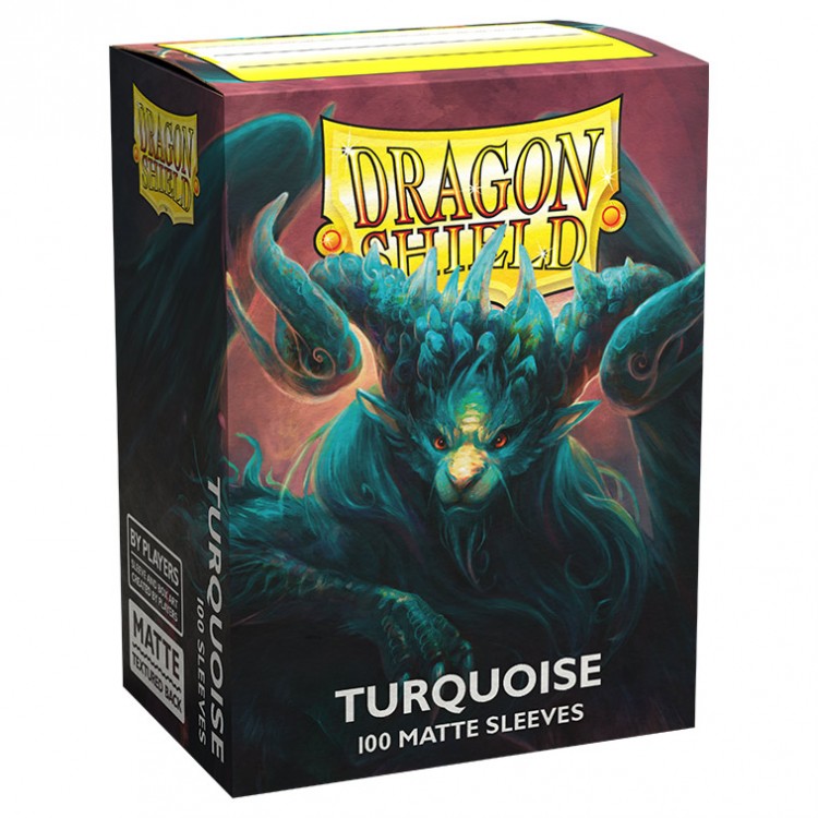 Dragon Shield: Standard - Matte: Turquoise 100 Count