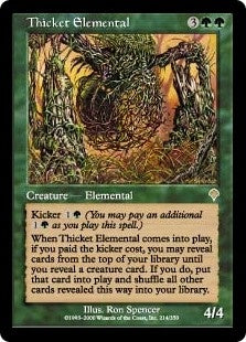 Thicket Elemental (INV-R)