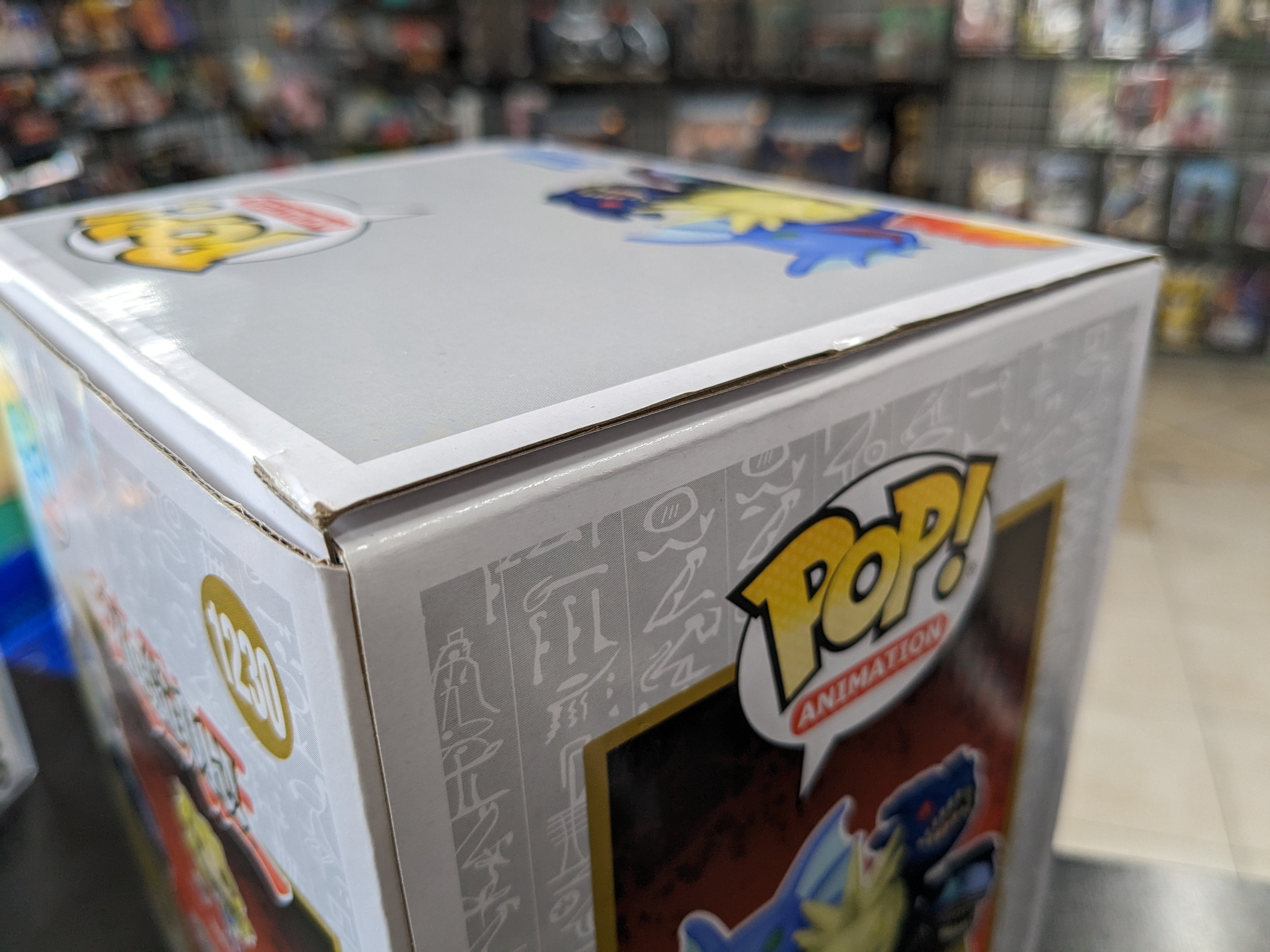 POP Figure Deluxe: Yu-Gi-Oh #1230 - Five Headed Dragon (2022 Fall Convention) Damaged Box