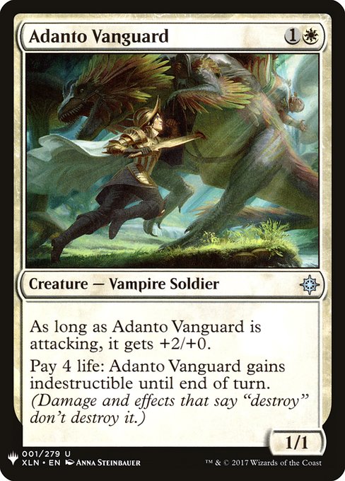 Adanto Vanguard [Mystery Booster #0010] (XLN-U)