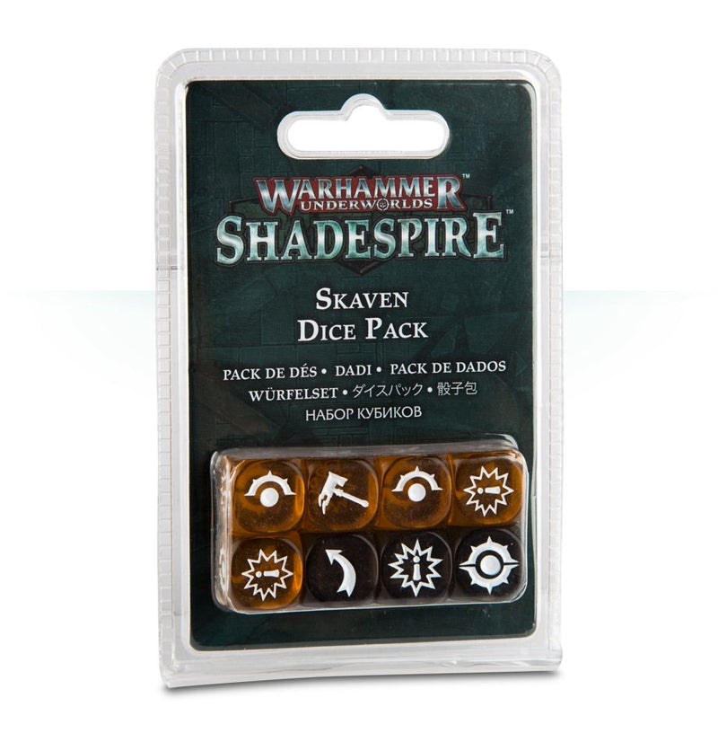 Citadel Hobby: Dice Set - Warhammer Underworlds: Shadespire - Skaven (OOP)