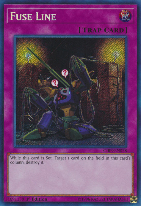 Fuse Line (CIBR-EN078) Secret Rare - Near Mint 1st Edition