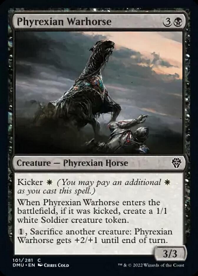 Phyrexian Warhorse (DMU-C)