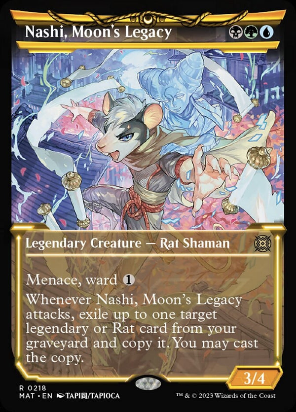 Nashi, Moon's Legacy [#0218 Halo Foil] (MAT-R)