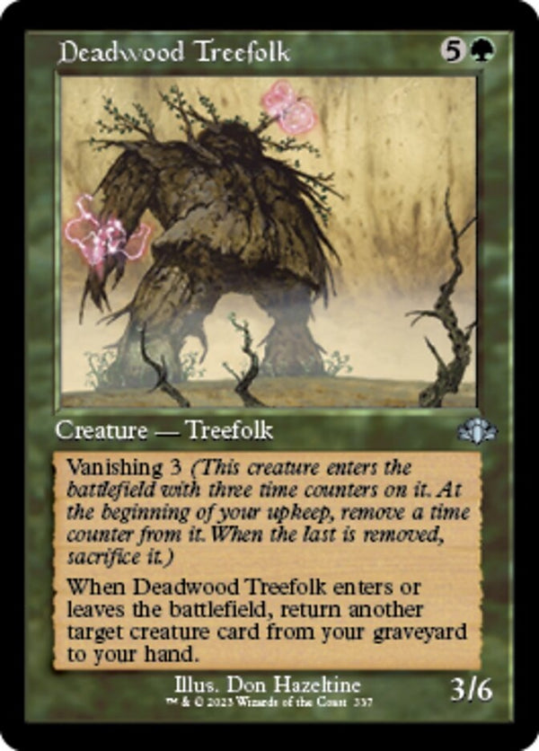 Deadwood Treefolk [#337 Old Frame Bonus Sheet] (DMR-U)