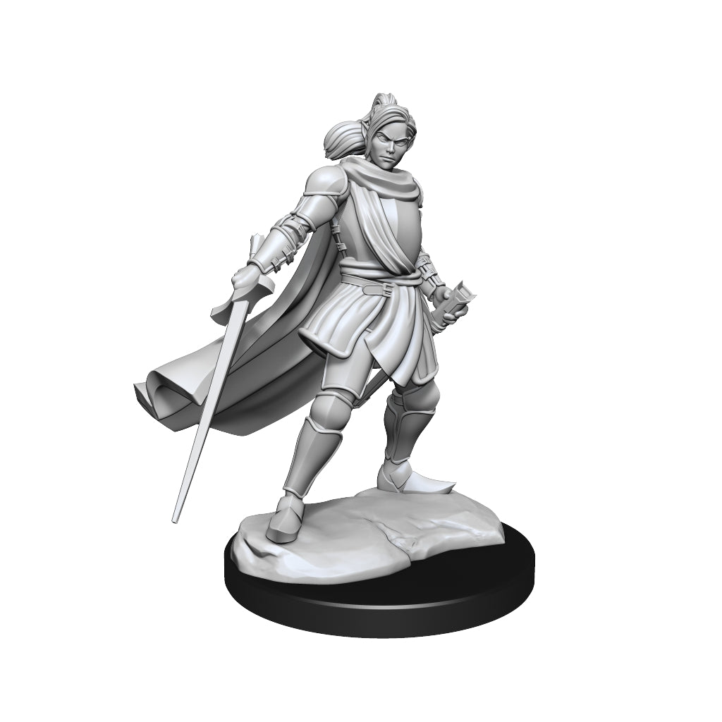 Critical Role: Unpainted Miniatures - Half-Elf Paladin Xhorhas Femal (90390)