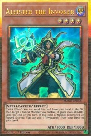 Aleister the Invoker (MAGO-EN016) 1st Ed