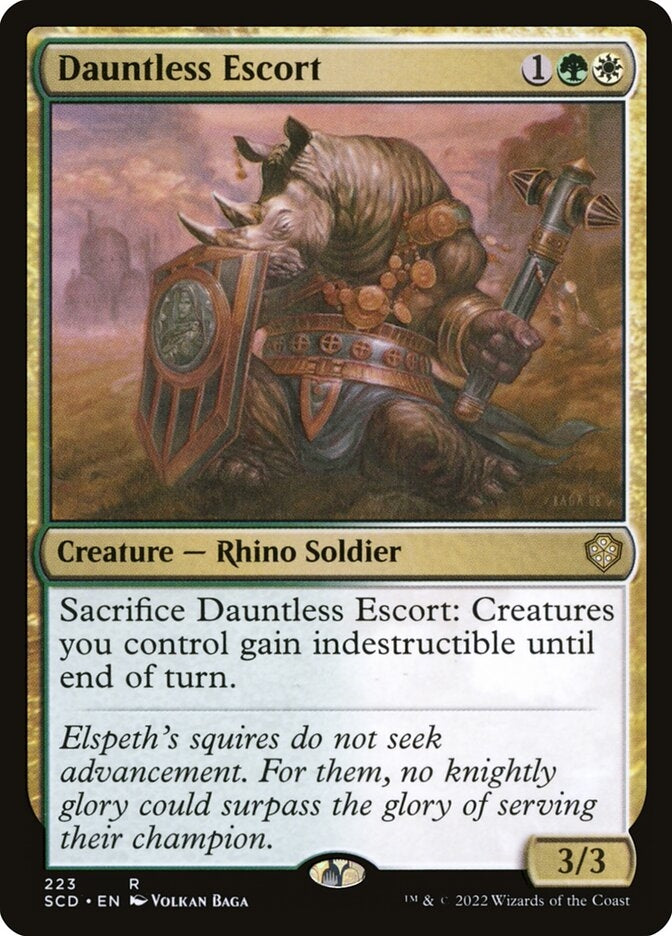 Dauntless Escort [#223] (SCD-R)