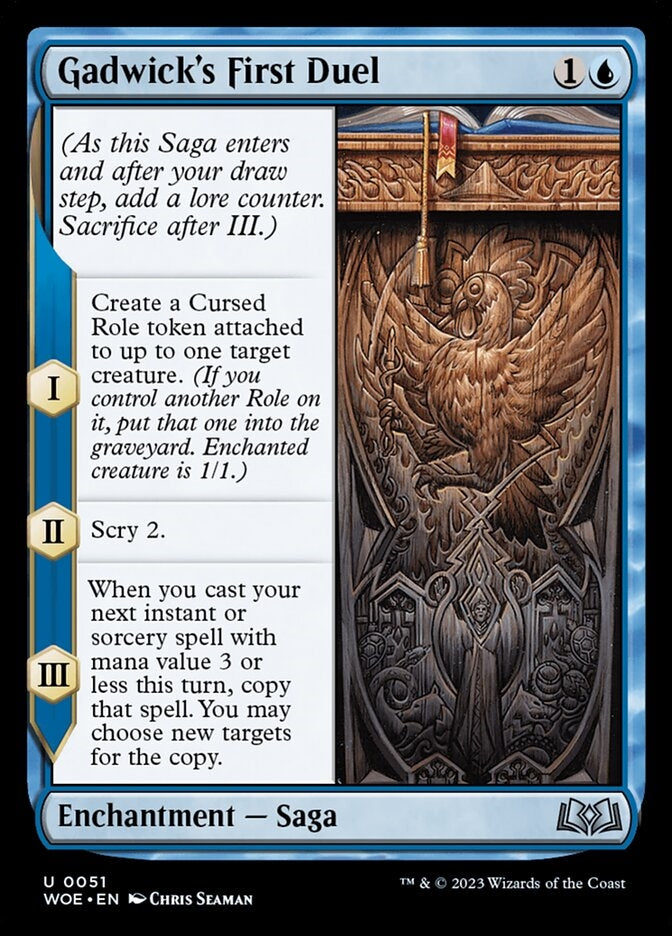 Gadwick's First Duel [#0051] (WOE-U)