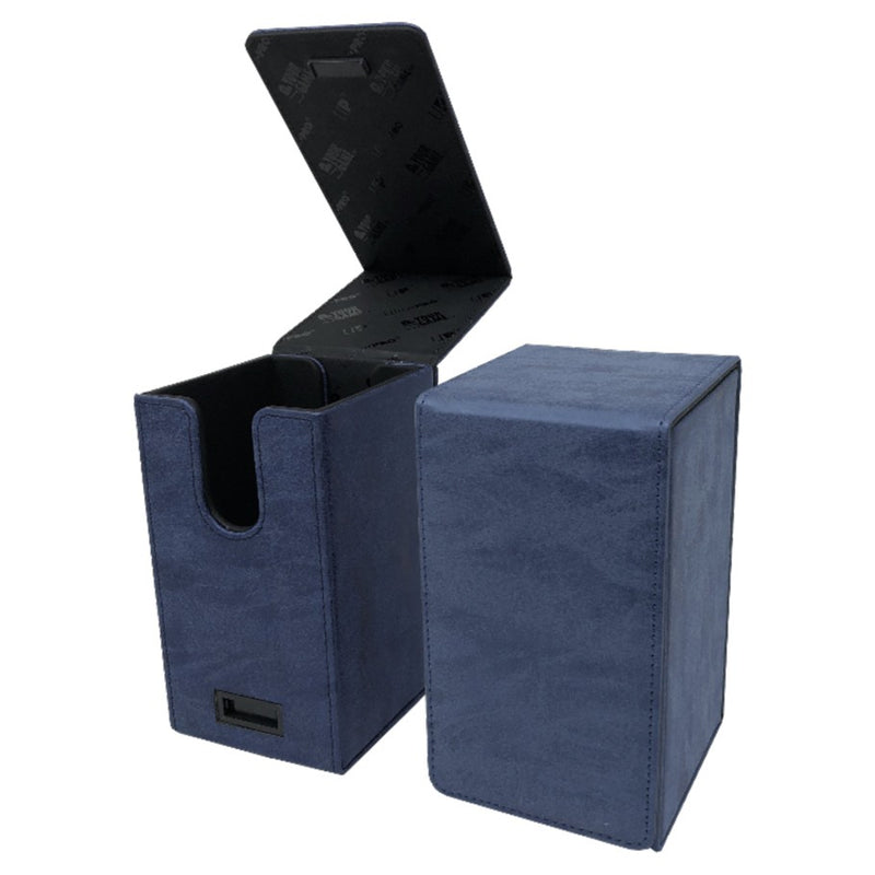 Ultra-PRO: Alcove Tower Deck Box - Suede Collection: Sapphire