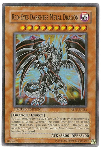 Red-Eyes Darkness Metal Dragon (ABPF-ENSE2) Super Rare - Near Mint Limited