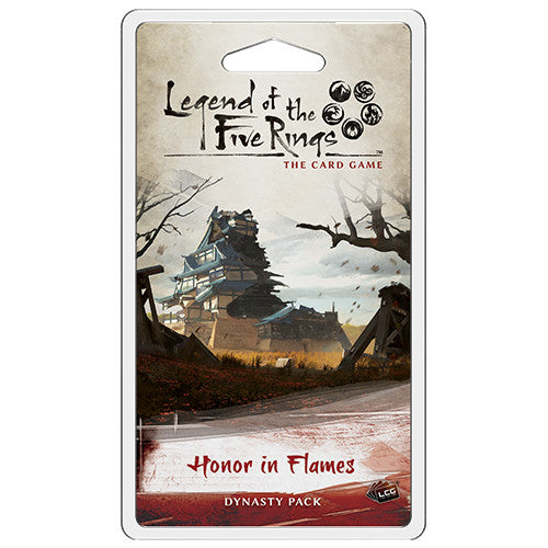 Legend of the Five Rings LCG: (L5C37) Temptations Cycle - Honor in Flames Dynasty Pack