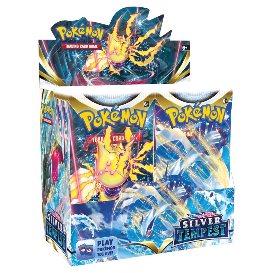 Pokemon TCG: S&S12 Silver Tempest - Booster Display