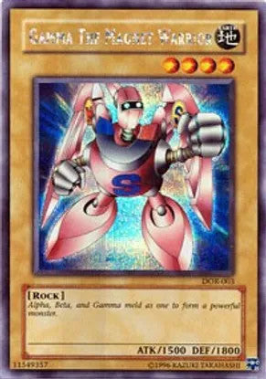 Gamma the Magnet Warrior (DOR-003) Unlimited - Secret Rare
