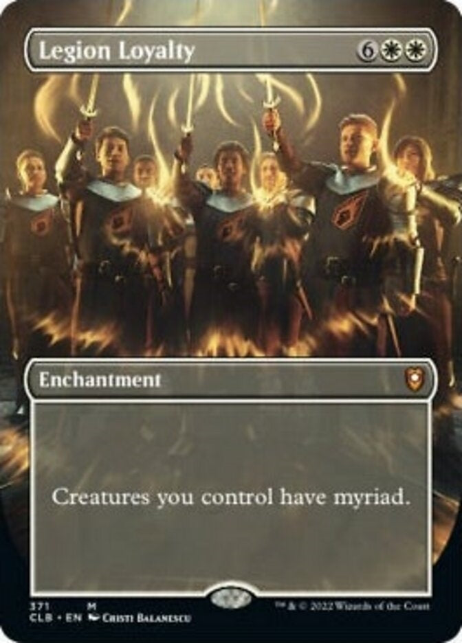 Legion Loyalty [#371 Alternate-Art Borderless] (CLB-M)