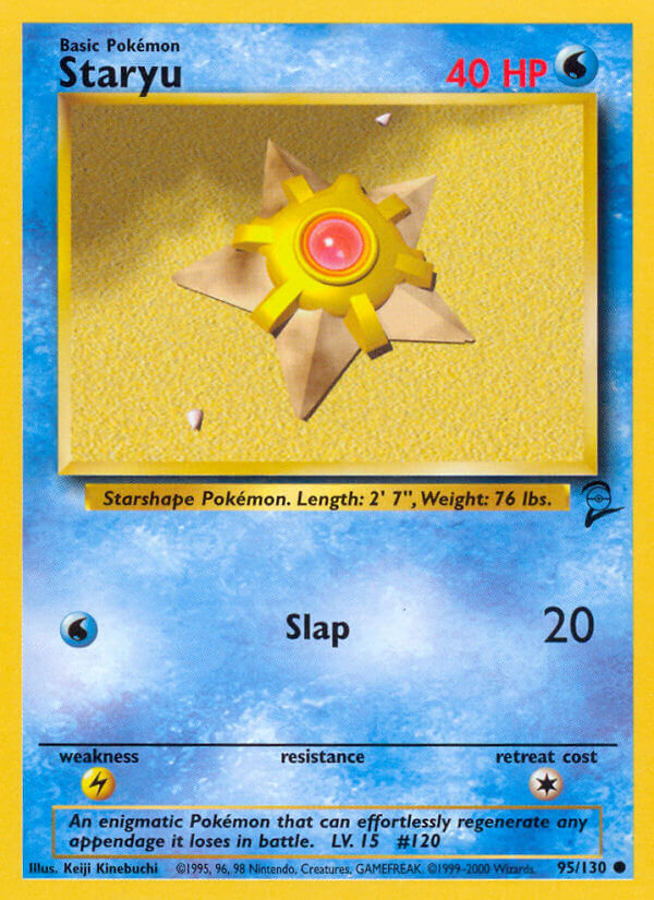 Staryu - 095/130 (BS2) Common - Near Mint