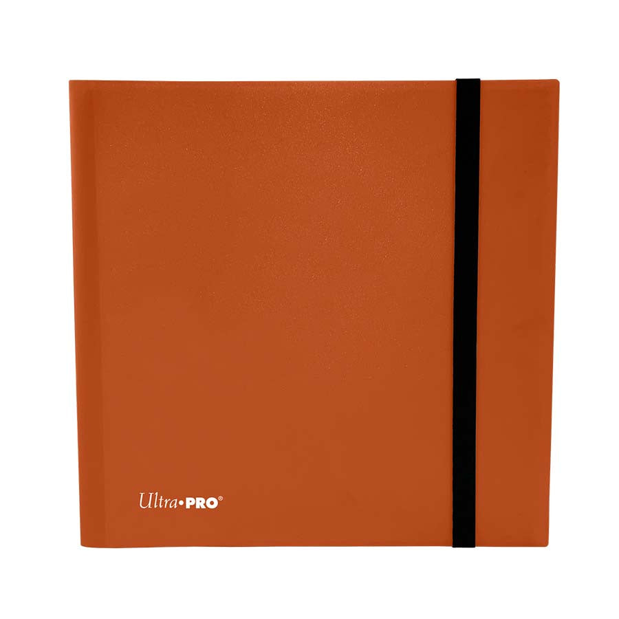 Ultra-PRO: 12-Pocket PRO-Binder - Eclipse: Pumpkin Orange