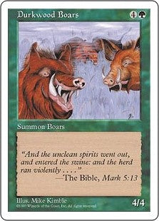 Durkwood Boars (5ED-C)