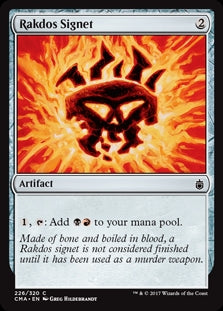 Rakdos Signet (CMA-C)