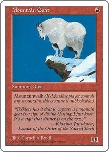 Mountain Goat (5ED-C)