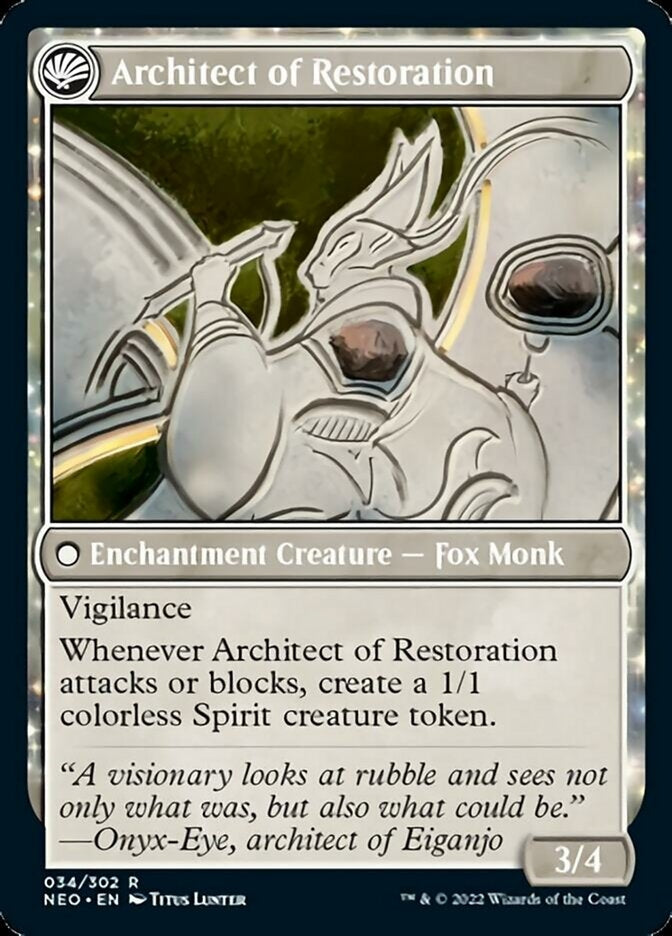 The Restoration of Eiganjo // Architect of Restoration (NEO-R)