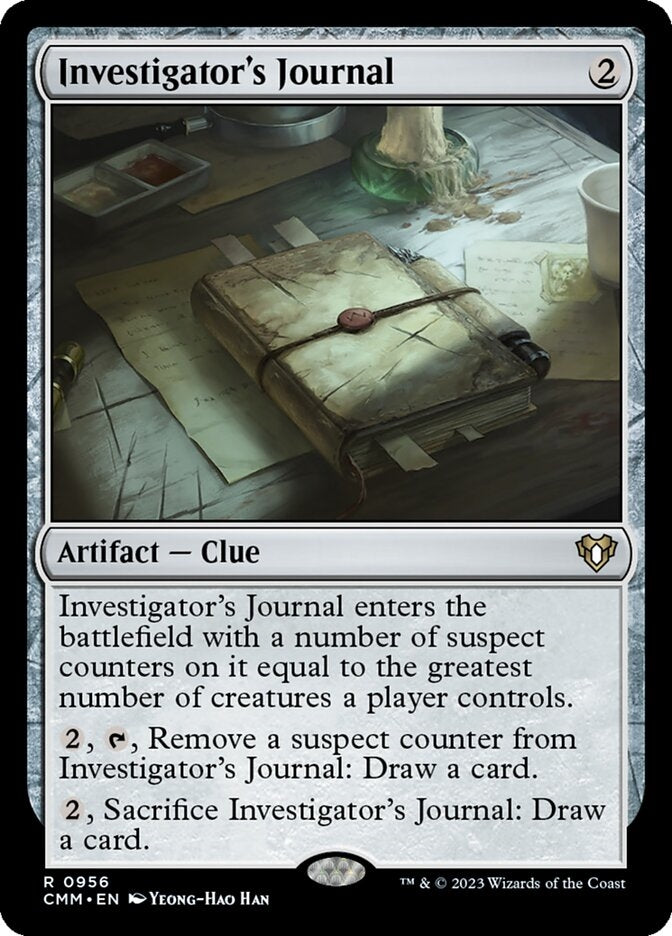 Investigator's Journal [#0956 Reprints] (CMM-R)